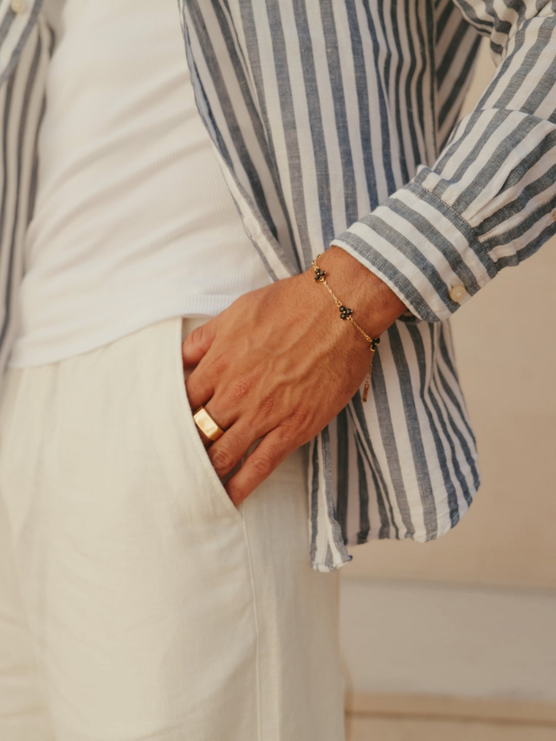 CLOVER BRACELET SET | 18K Gold