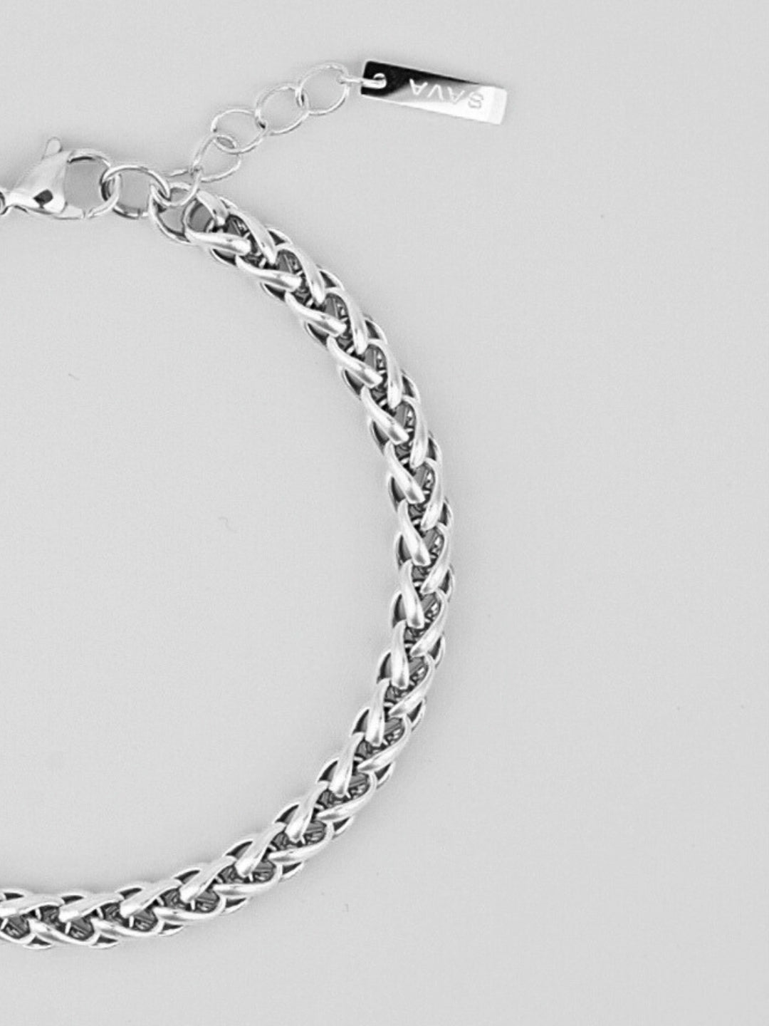 WHEAT BRACELET 5MM | Silver