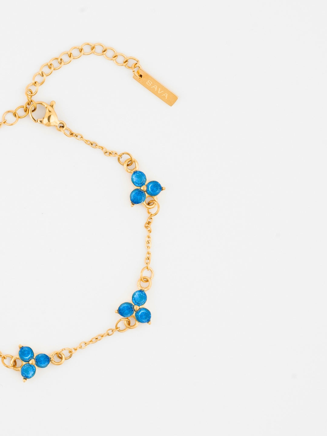 OCEAN CLOVER BRACELET | 18K Gold