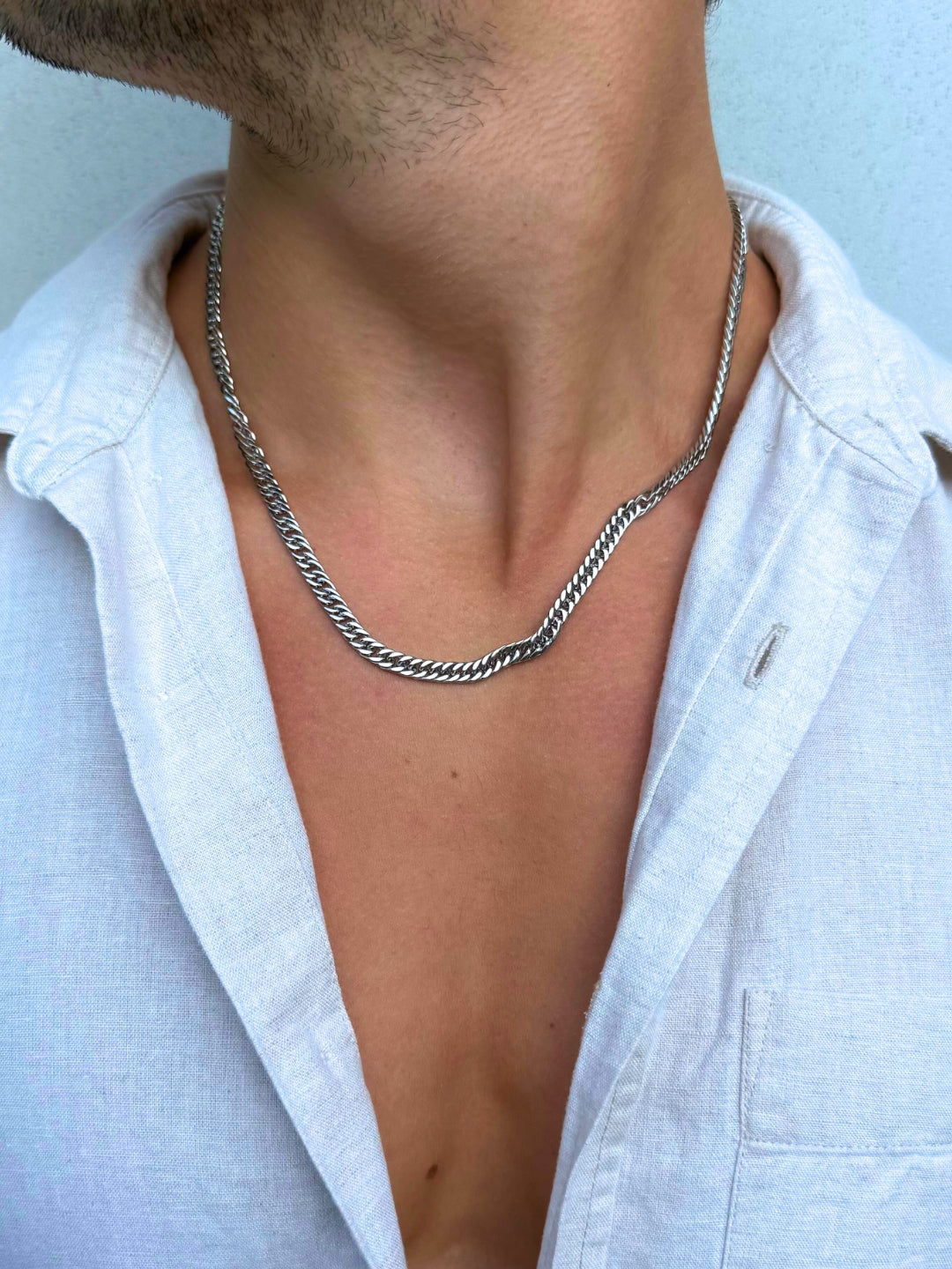 CUBAN CHAIN 5MM | Silver