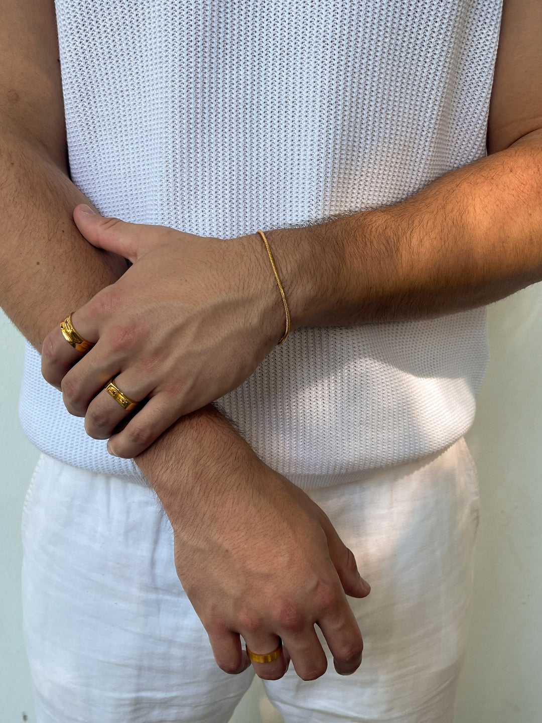 SQUARE BRACELET | 18K Gold