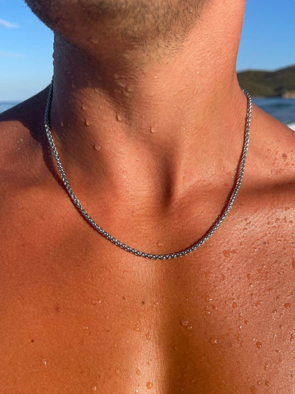 WHEAT CHAIN 3MM | Silver