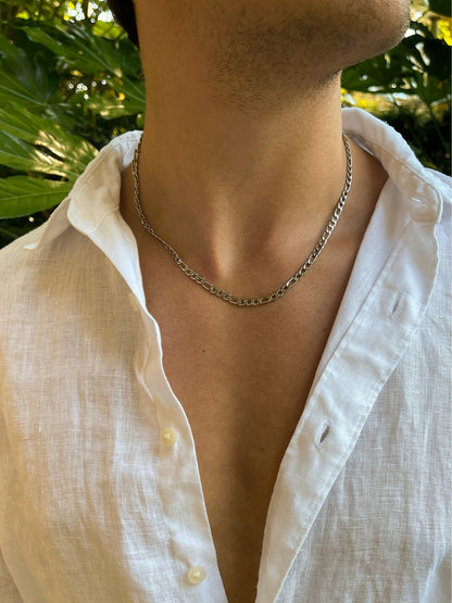 FIGARO CHAIN 5MM | Silver