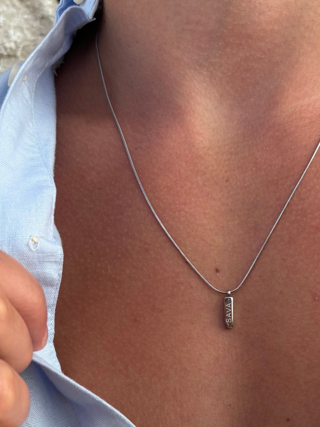 SAVA NECKLACE | Silver