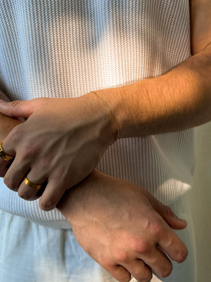 WIRE BRACELET | 18K Gold