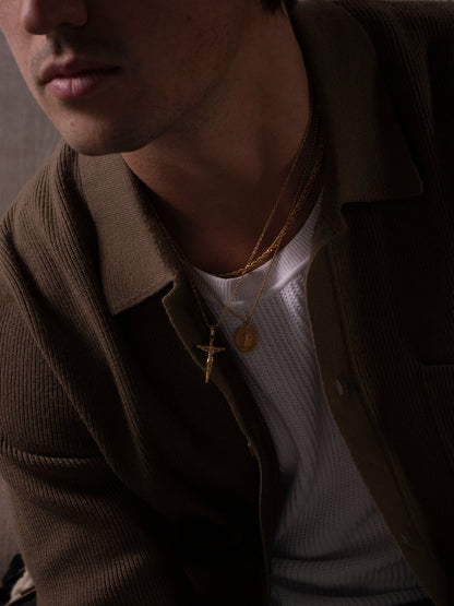 CRUCIFIX CHAIN | 18K Gold