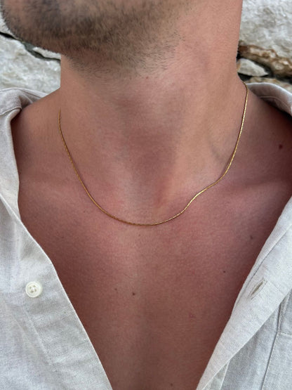 WIRE CHAIN | 18K Gold