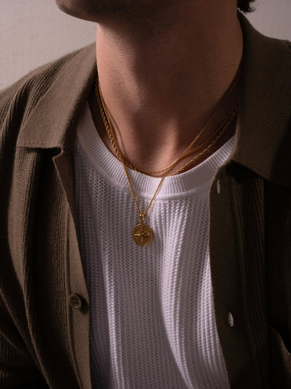 COMPASS CHAIN | 18K Gold