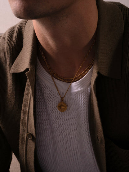 COMPASS CHAIN | 18K Gold