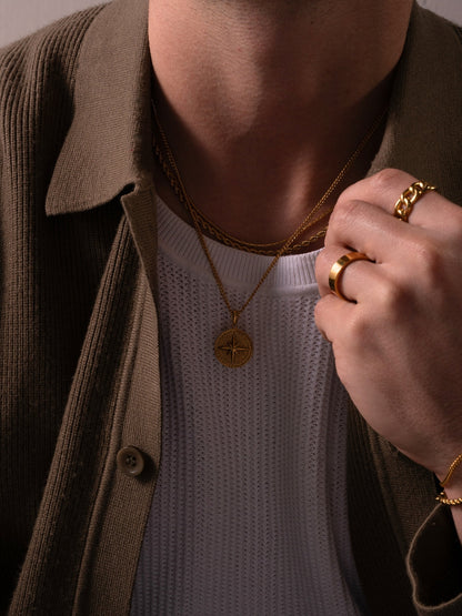 COMPASS CHAIN | 18K Gold