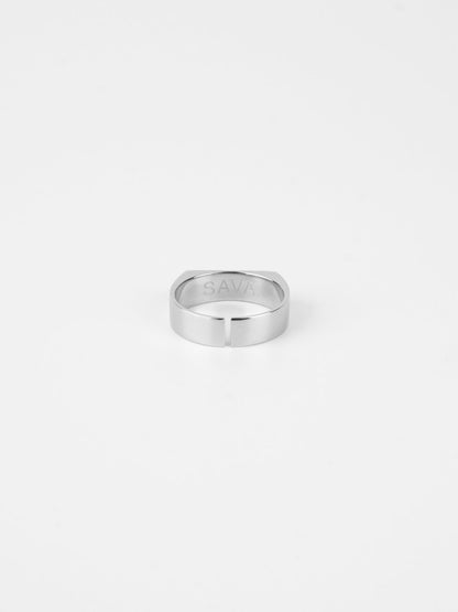 UNISIZE TROPEZ RING | Silver