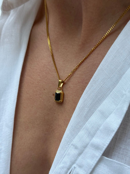 MIDNIGHT GEMSTONE CHAIN | 18K Gold