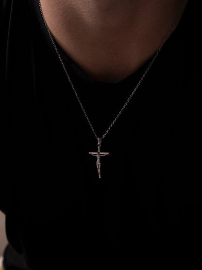 CRUCIFIX CHAIN | Silver