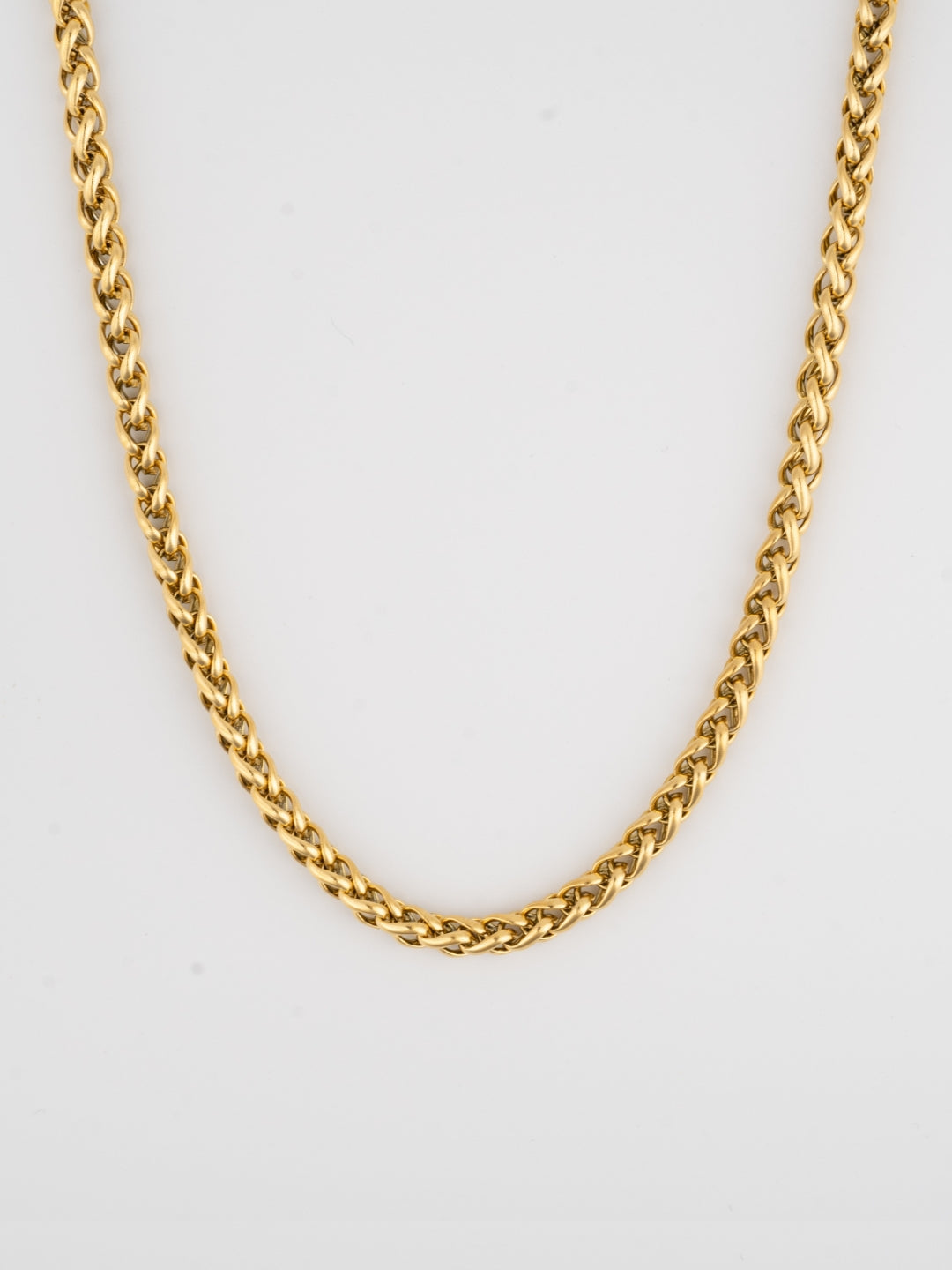 WHEAT CHAIN 5MM | 18K Gold