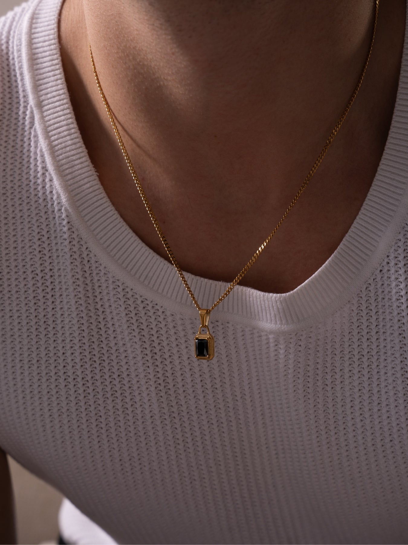 MIDNIGHT GEMSTONE CHAIN | 18K Gold