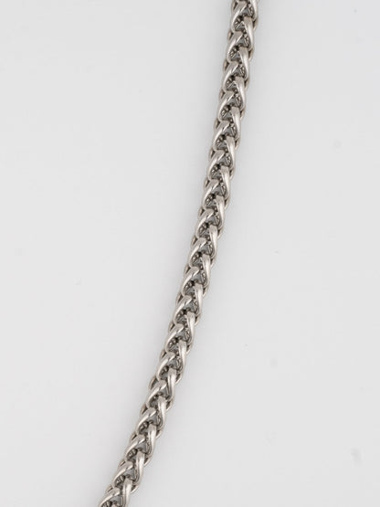 WHEAT CHAIN 5MM | Silver