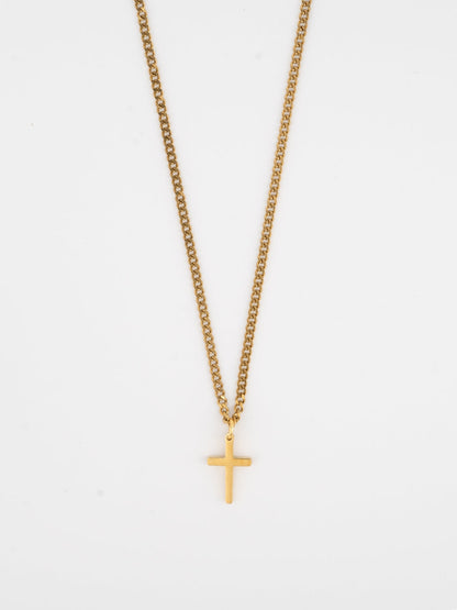 CROSS CHAIN | 18K Gold