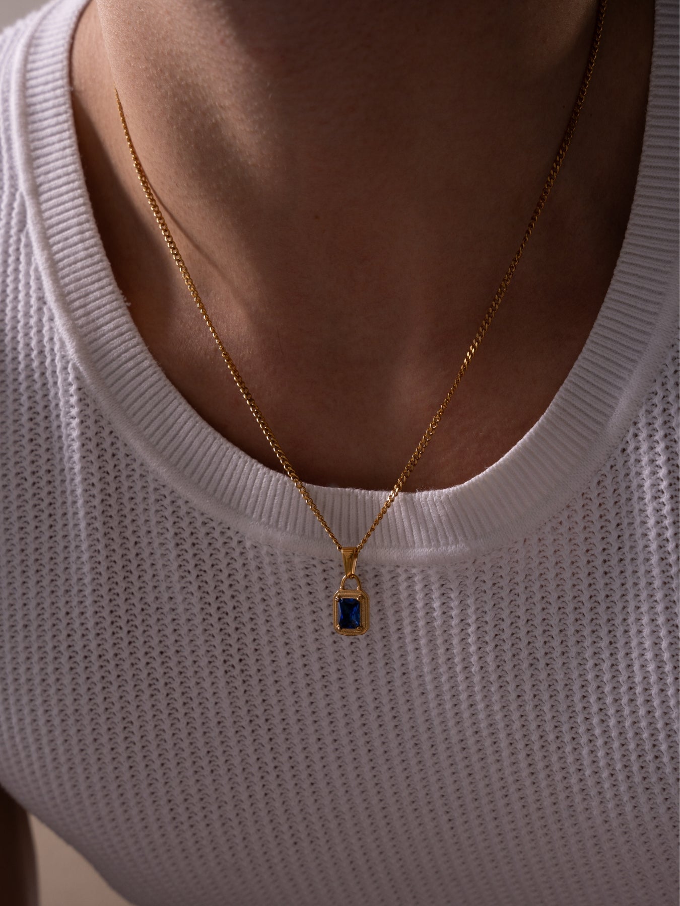 OCEAN GEMSTONE CHAIN | 18K Gold