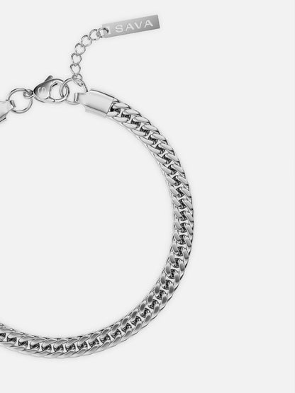 CUBAN BRACELET 5MM | Silver