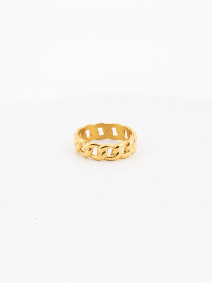 CUBAN RING | 18K Gold