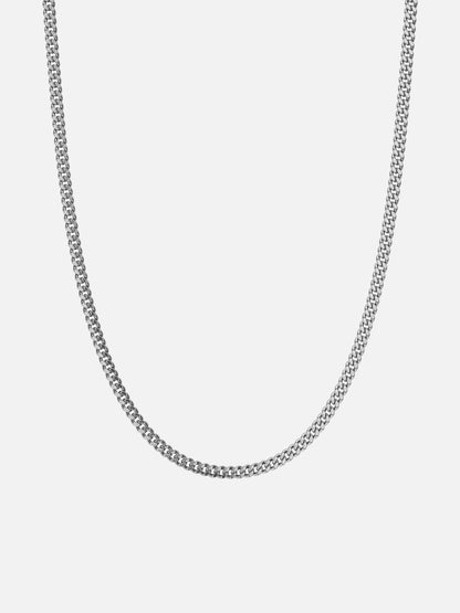 CUBAN CHAIN 3MM | Silver