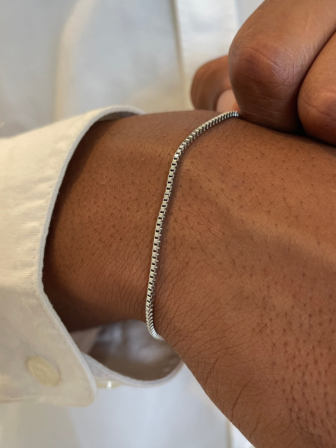 BOX BRACELET | Silver