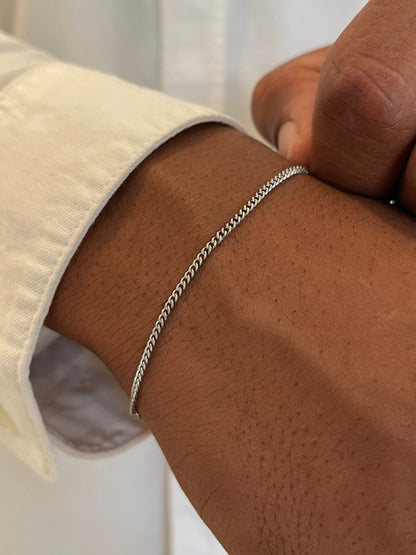 CUBAN BRACELET 1.8MM | Silver