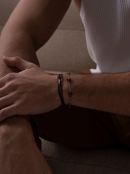 COFFEE UNITY BRACELET | Silver