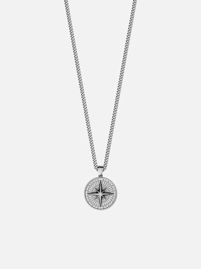 COMPASS CHAIN | Silver