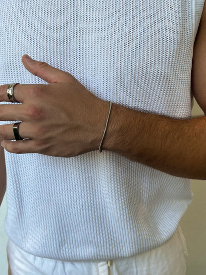 SQUARE BRACELET | Silver