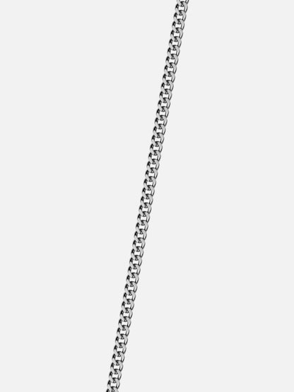 GREEN GEMSTONE CHAIN | Silver