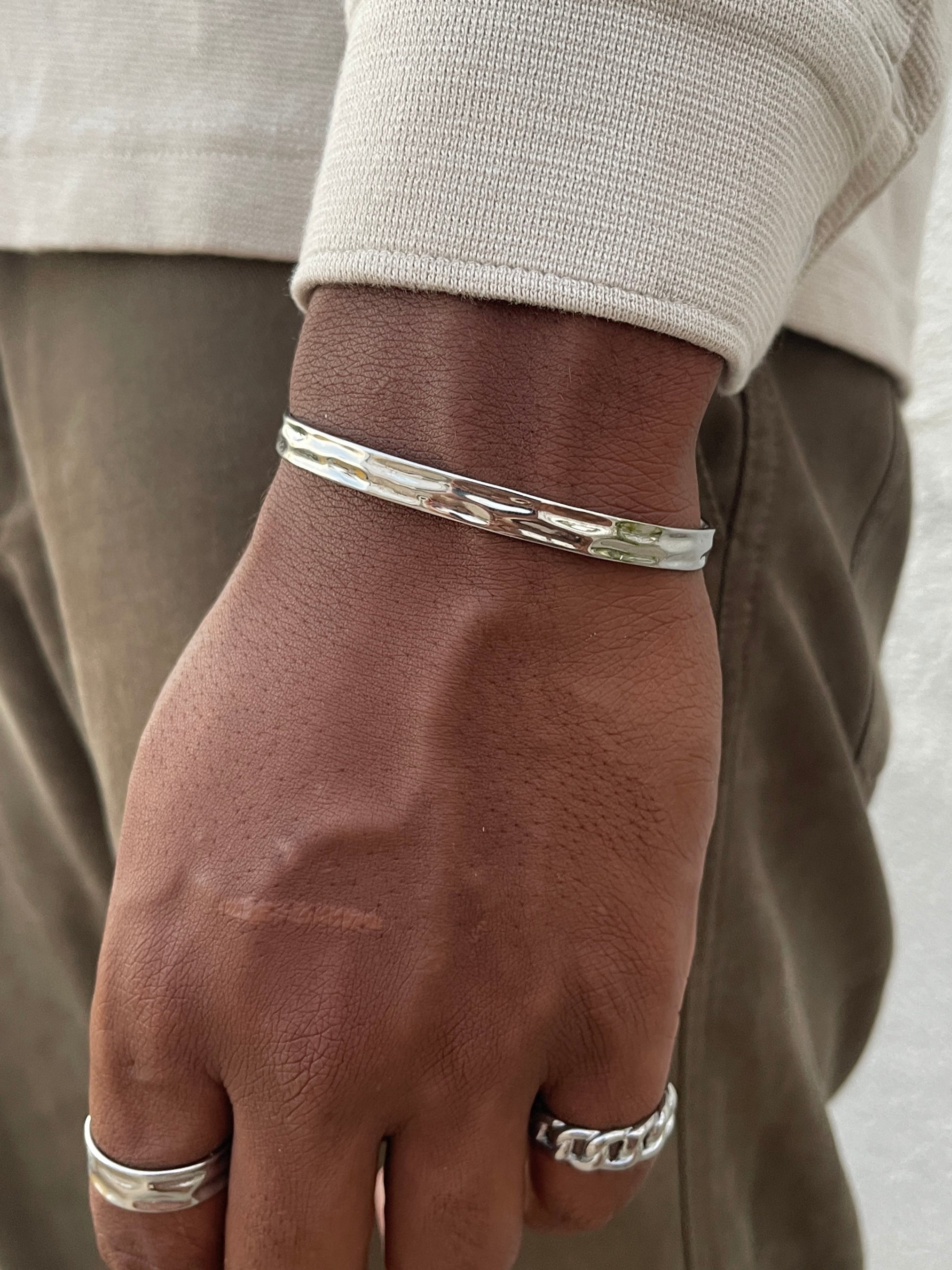 UNISIZE AMSTERDAM BRACELET | Silver