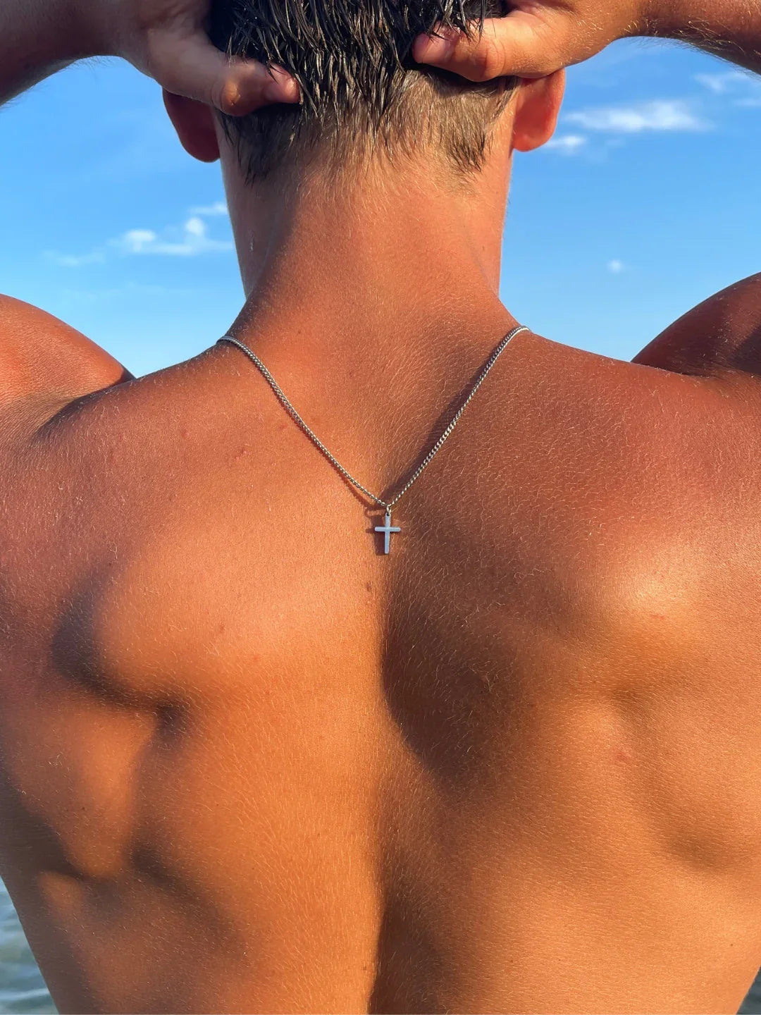 CHRISTIAN CHAIN SET | Silver