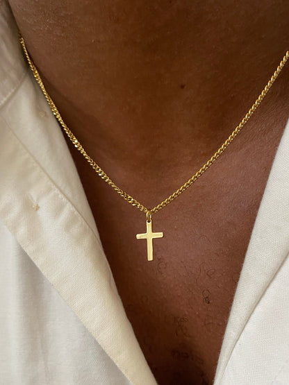 CROSS CHAIN | 18K Gold