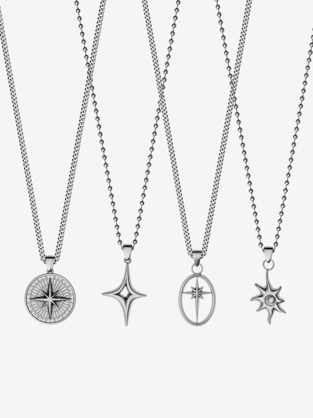 GALAXY CHAIN SET | Silver